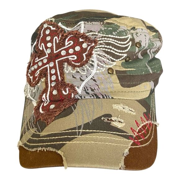 true vintage cyber grunge flat cap main image 4